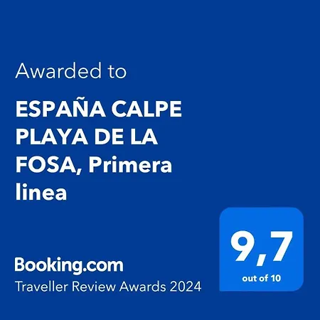 Topacio 50m De La Playa De La Fossa * 卡尔佩